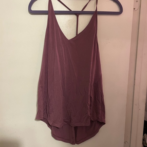 lululemon athletica Tops - Lululemon Plum tank with open back